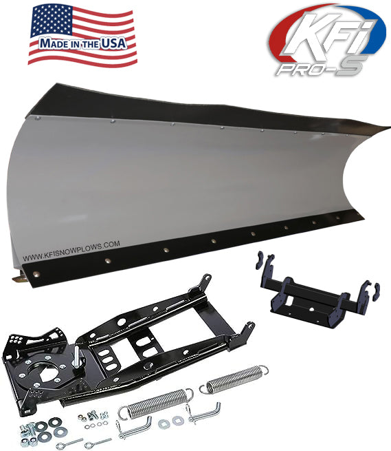 Steel Snow Plow Combo Polaris Ranger w/Glacier